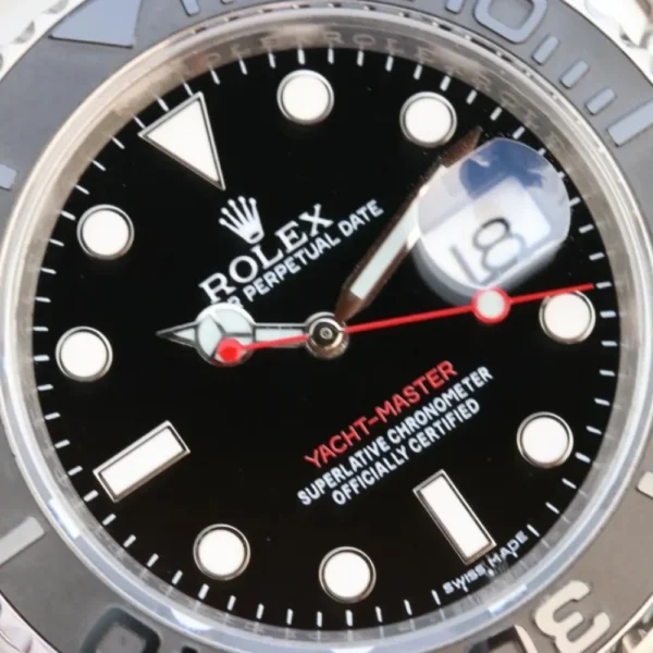 YACHT MASTER 1 ( BLACK & BLUE DIAL ) STAINLESS STEEL 40MM M116622 - 图片 2