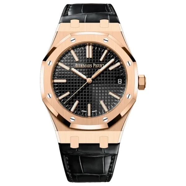ROYAL OAK SELFWINDING 50TH ANNIVERSARY Ref. 15510OR.OO.D002CR.01 This 18-carat pink gold Royal Oak Selfwinding in 4