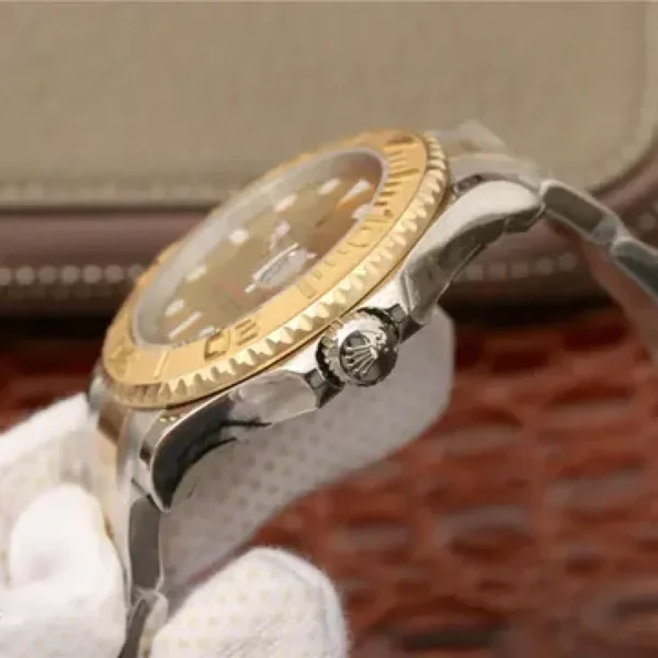 YACHT MASTER 1 GOLDMIX (GOLDEN DIAL ) STAINLESS STEEL 40MM 16623 - 图片 5