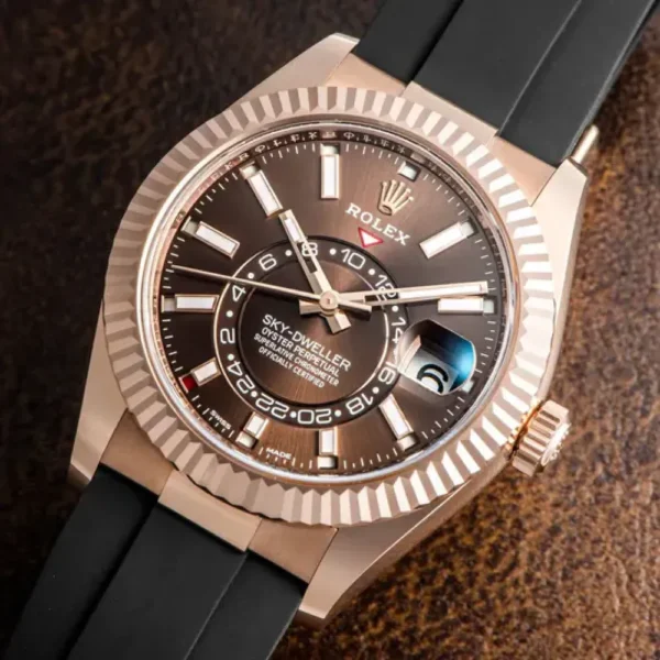 Rolex Sky-Dweller Oyster 42 mm Everose gold 326235-0005 New - 图片 5