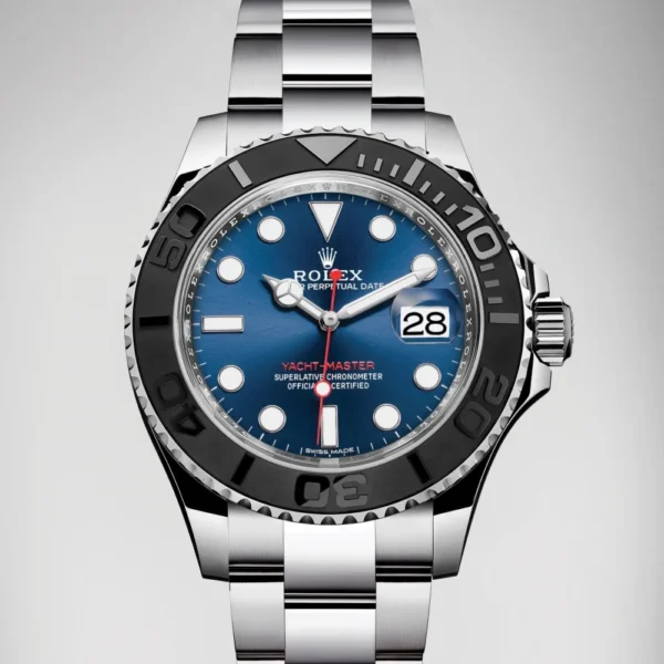 YACHT MASTER 1 ( BLACK & BLUE DIAL ) STAINLESS STEEL 40MM M116622 - 图片 8