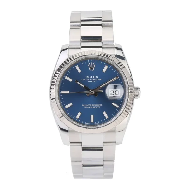 Rolex Datejust 41 Blue m126334-0017 Jubilee 18k White Gold