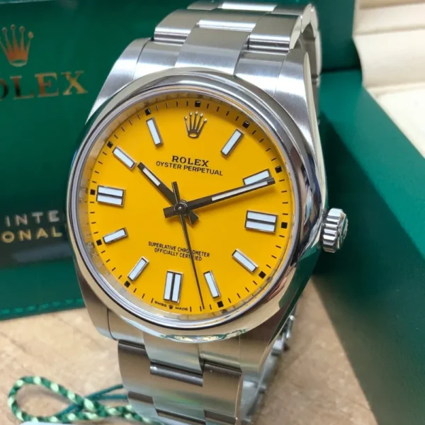 OYSTER PERPETUAL 124300 Series（Yellow） - 图片 5