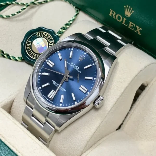 OYSTER PERPETUAL 124300 Series（Blue table） - 图片 8