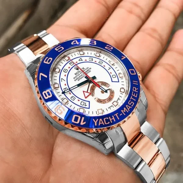 Rolex YACHT-MASTER II--(Rose Gold Strap) 116681-78211 - 图片 4