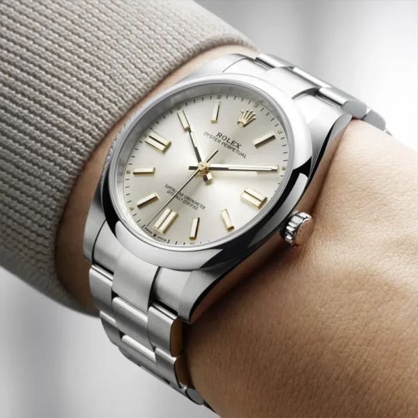 OYSTER PERPETUAL 124300 Series(Champagne gold) - 图片 2