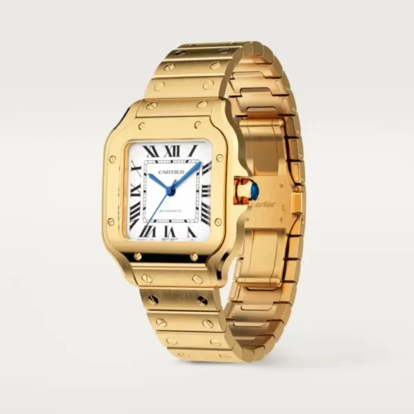 CARTIER santos 18kt Yellow Gold Men's WatchItem -SANTOS DE CARTIER WATCH - 图片 2