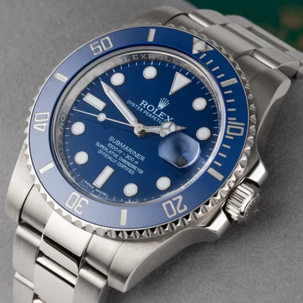 Rolex Submariner 116619LB-97208 Blue dial watch - 图片 4