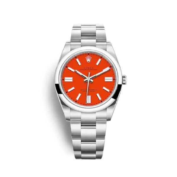 OYSTER PERPETUAL 124300 Series（orange）