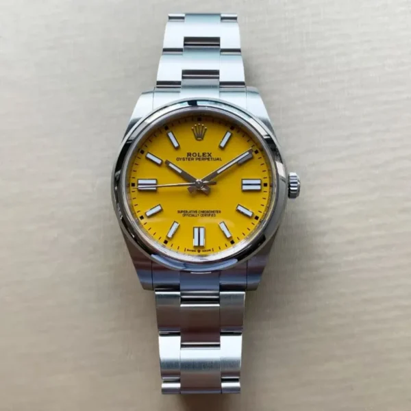 OYSTER PERPETUAL 124300 Series（Yellow） - 图片 4