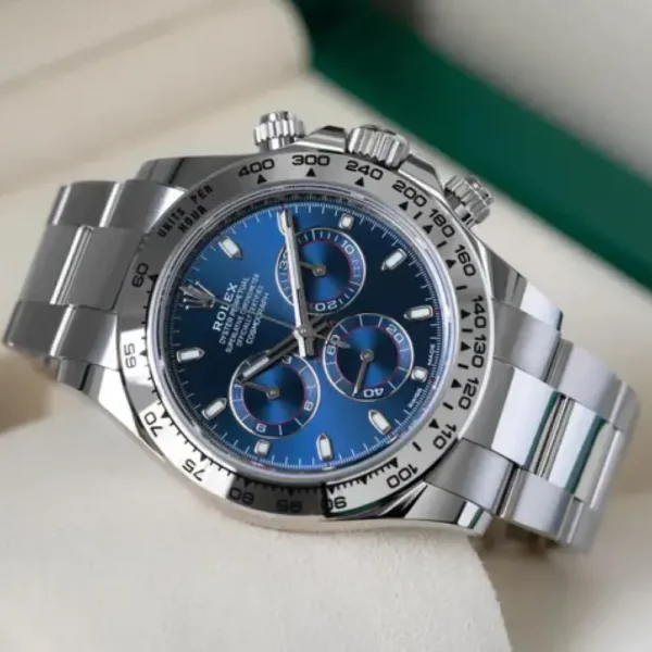Rolex Daytona Blue White Gold m116509-0071 40mm - 图片 11