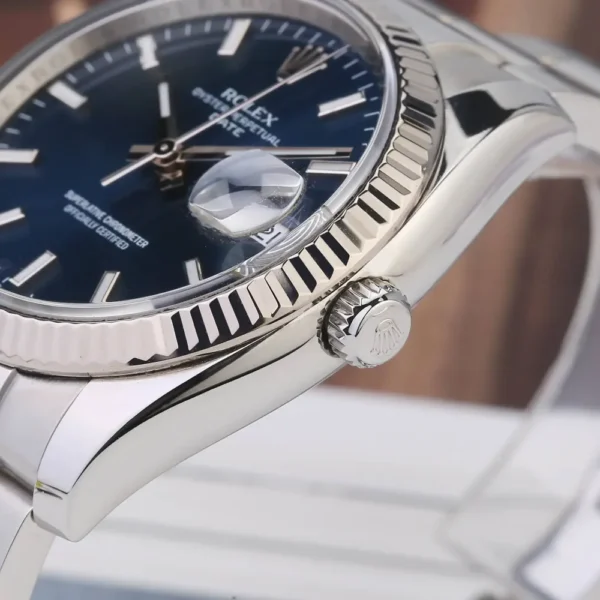 Rolex Datejust 41 Blue m126334-0017 Jubilee 18k White Gold - 图片 5
