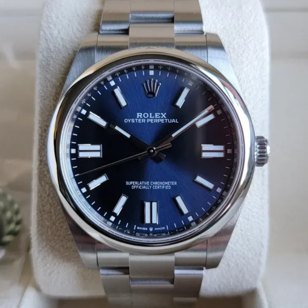 OYSTER PERPETUAL 124300 Series（Blue table） - 图片 2