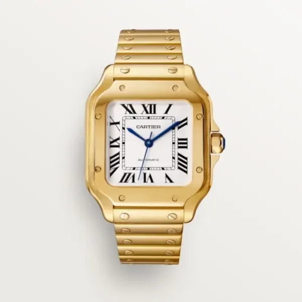 CARTIER santos 18kt Yellow Gold Men's WatchItem -SANTOS DE CARTIER WATCH