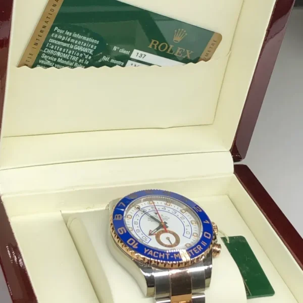 Rolex YACHT-MASTER II--(Rose Gold Strap) 116681-78211 - 图片 6