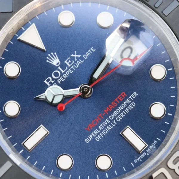 YACHT MASTER 1 ( BLACK & BLUE DIAL ) STAINLESS STEEL 40MM M116622 - 图片 11