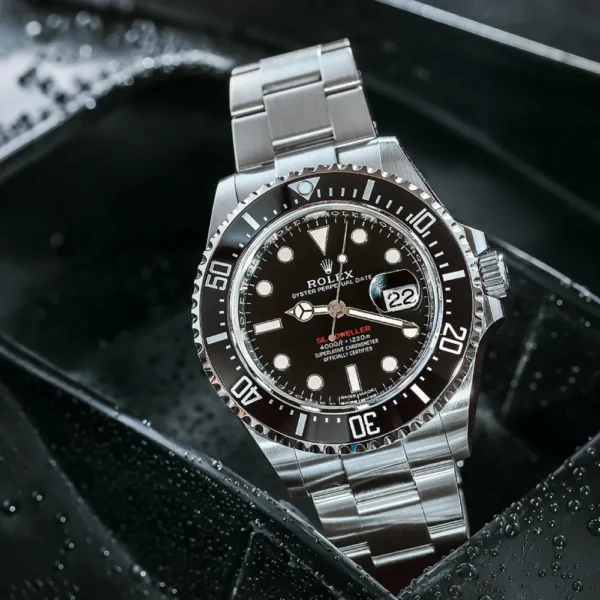 Rolex Sea Dweller Silver Black Dial 43mm m126600-0001 - 图片 5