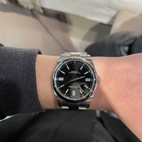 OYSTER PERPETUAL 124300 Series（Black dial） - 图片 6