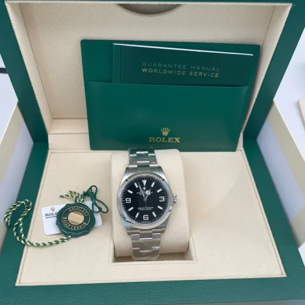 OYSTER PERPETUAL 124300 Series（Black dial） - 图片 9