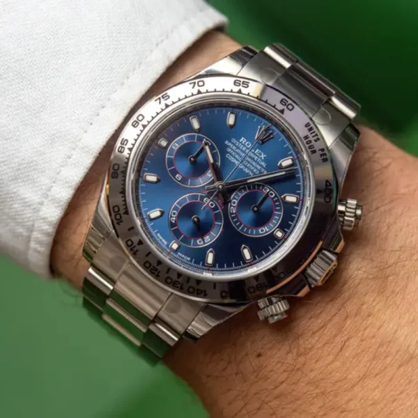 Rolex Daytona Blue White Gold m116509-0071 40mm - 图片 6