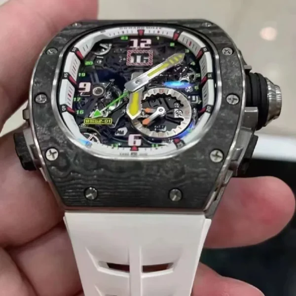 Richard mille RM 62-01 Manual Winding Tourbillon vibrating alarm ACJ - 图片 7