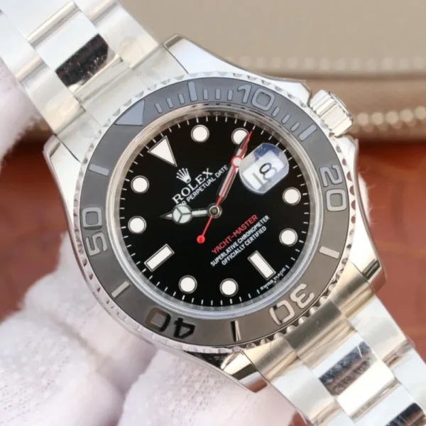 YACHT MASTER 1 ( BLACK & BLUE DIAL ) STAINLESS STEEL 40MM M116622 - 图片 3