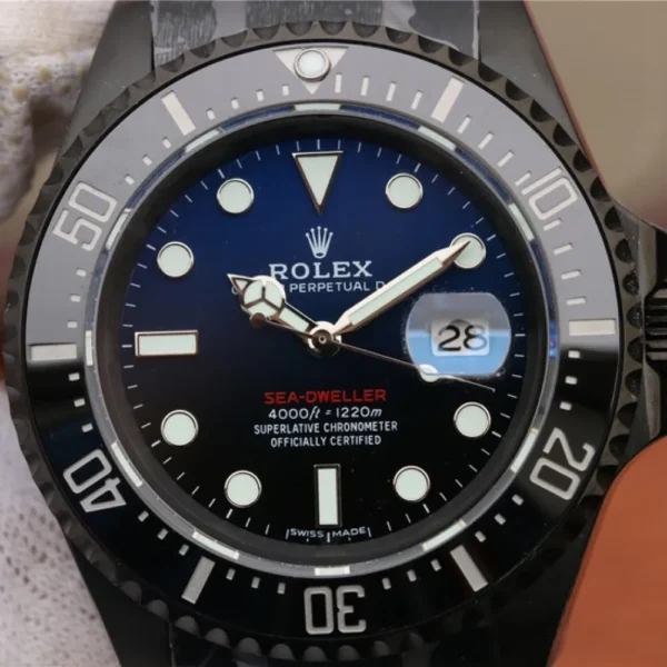 SEA DWELLER FULL BLACK MULTIPLE DIAL COLOR OPTIONS 43MM - 图片 7