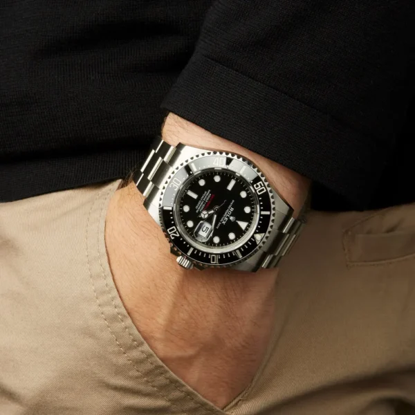 Rolex Sea Dweller Silver Black Dial 43mm m126600-0001 - 图片 4