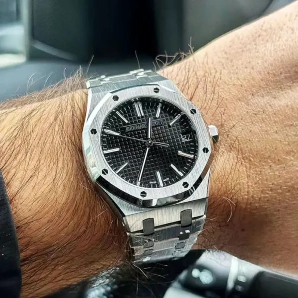 ROYAL OAK SERIES AUTOMATIC WINDING WATCH 5O ANNIVERSARY EDITION Ref. 15510ST.OO.1320ST.02 - 图片 6