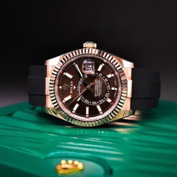 Rolex Sky-Dweller Oyster 42 mm Everose gold 326235-0005 New - 图片 6