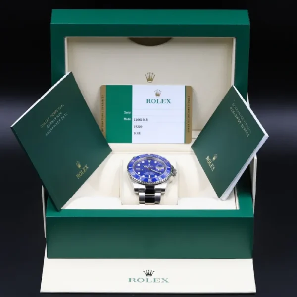 Rolex Submariner 116619LB-97208 Blue dial watch - 图片 7