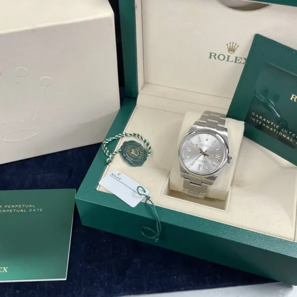 OYSTER PERPETUAL 124300 Series(Champagne gold) - 图片 5