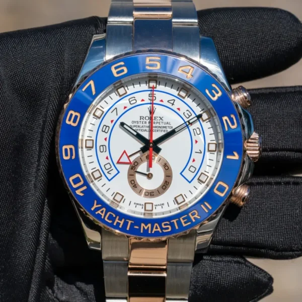 Rolex YACHT-MASTER II--(Rose Gold Strap) 116681-78211 - 图片 3