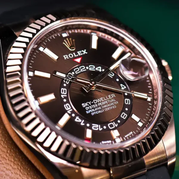 Rolex Sky-Dweller Oyster 42 mm Everose gold 326235-0005 New - 图片 7