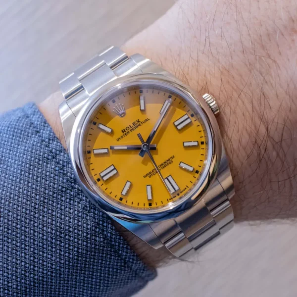 OYSTER PERPETUAL 124300 Series（Yellow） - 图片 8