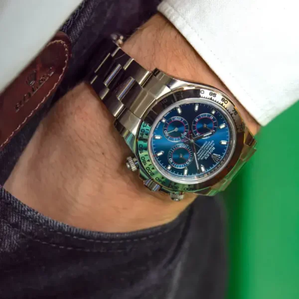 Rolex Daytona Blue White Gold m116509-0071 40mm - 图片 10