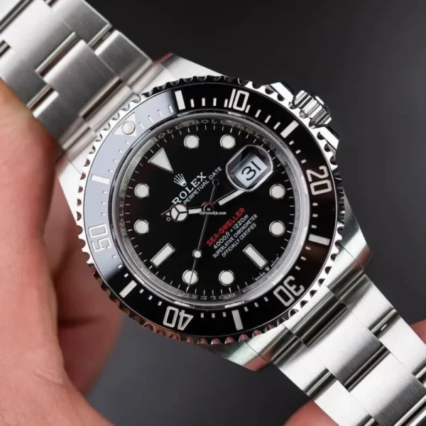 Rolex Sea Dweller Silver Black Dial 43mm m126600-0001 - 图片 7