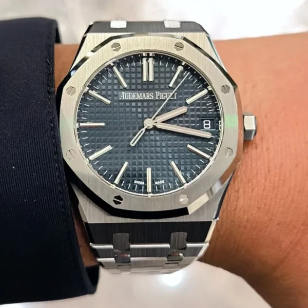 ROYAL OAK SERIES AUTOMATIC WINDING WATCH 5O ANNIVERSARY EDITION Ref. 15550ST.OO.1356ST.01 - 图片 6