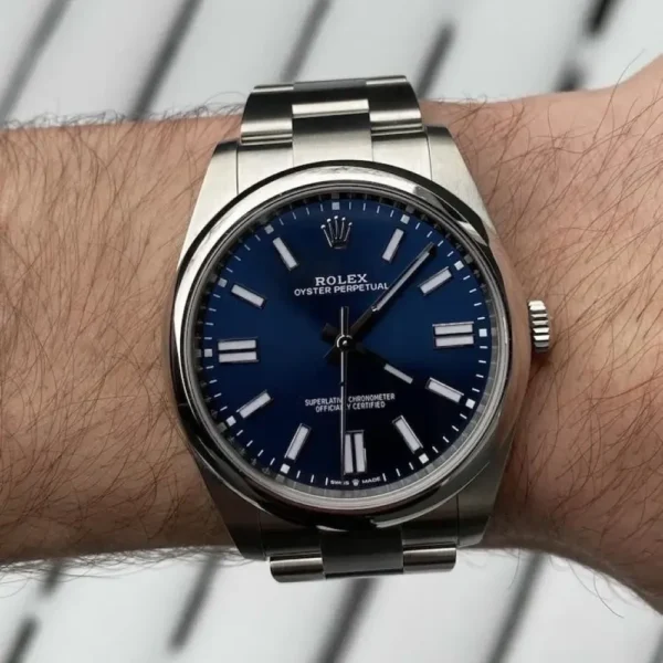 OYSTER PERPETUAL 124300 Series（Blue table） - 图片 10