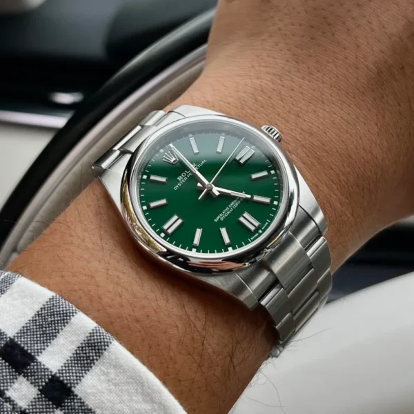 OYSTER PERPETUAL 124300 Series（green dial） - 图片 3