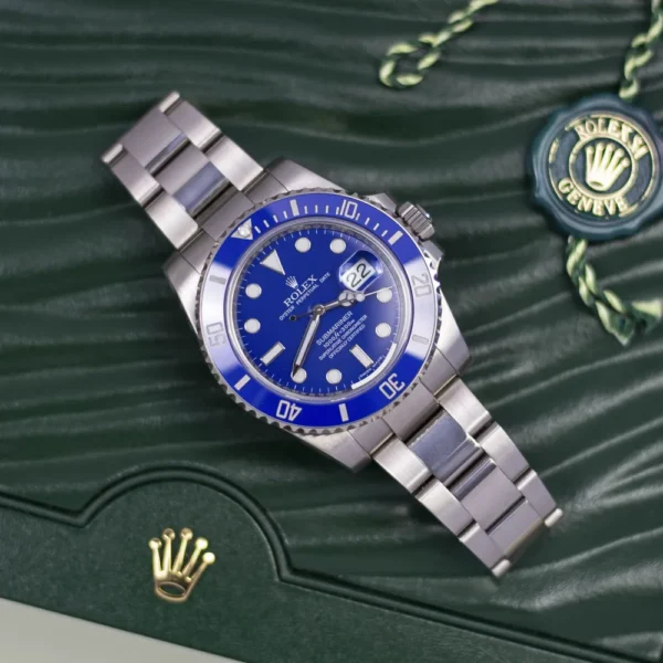 Rolex Submariner 116619LB-97208 Blue dial watch - 图片 10