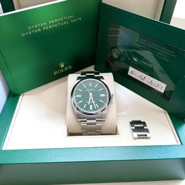 OYSTER PERPETUAL 124300 Series（green dial） - 图片 7