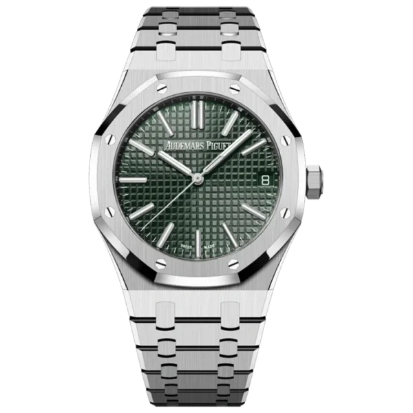 ROYAL OAK SELFWINDING 50TH ANNIVERSARY Ref. 15510ST.OO.1320ST.04 This 41 mm Royal Oak Selfwinding in stainless steel sports