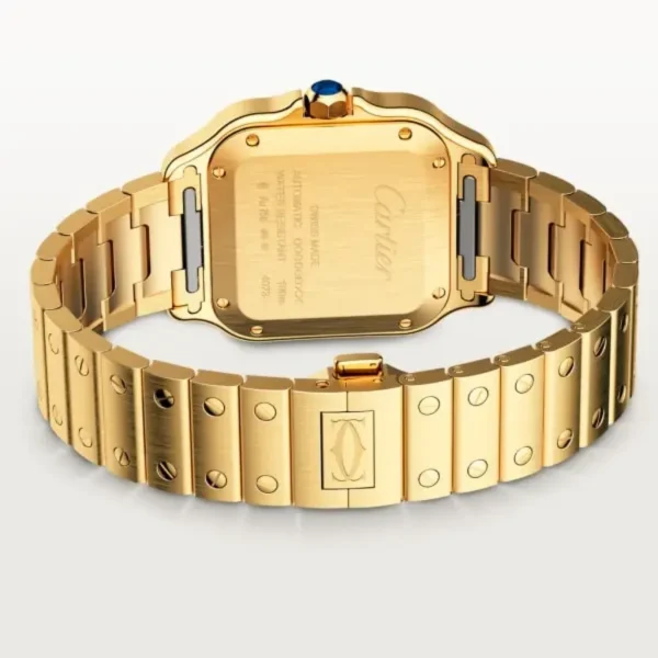CARTIER santos 18kt Yellow Gold Men's WatchItem -SANTOS DE CARTIER WATCH - 图片 5