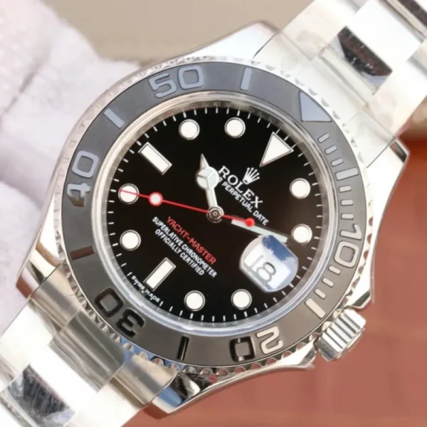 YACHT MASTER 1 ( BLACK & BLUE DIAL ) STAINLESS STEEL 40MM M116622 - 图片 4