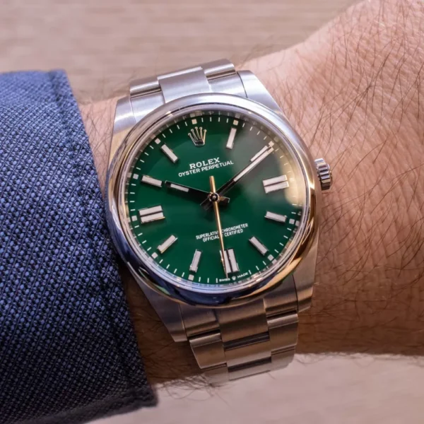 OYSTER PERPETUAL 124300 Series（green dial） - 图片 5