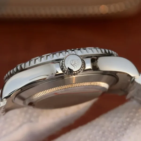 YACHT MASTER 1 PURE SILVER ( BLACK DIAL ) STAINLESS STEEL 40MM M126622 - 图片 5