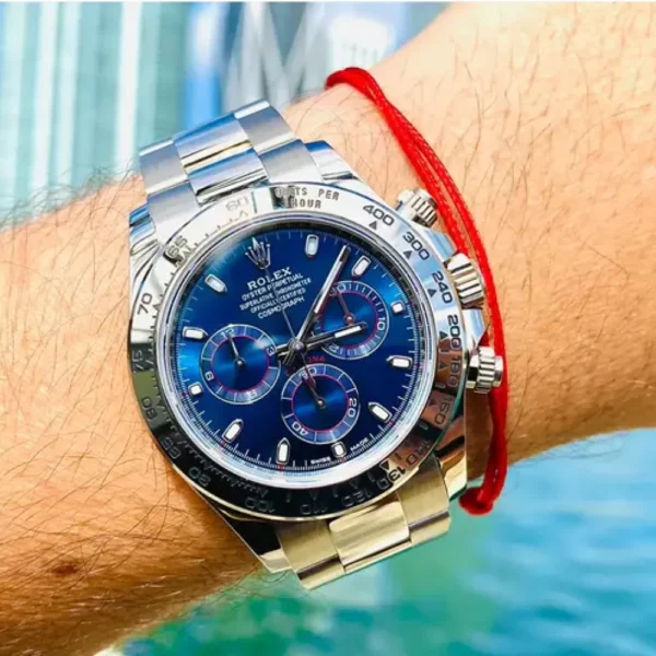 Rolex Daytona Blue White Gold m116509-0071 40mm - 图片 9