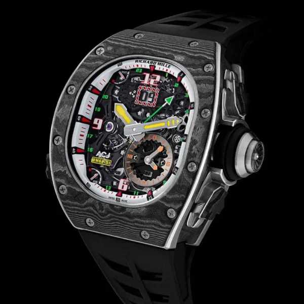 Richard mille RM 62-01 Manual Winding Tourbillon vibrating alarm ACJ - 图片 3