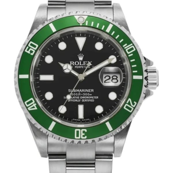 Rolex Submariner 16610LV-93250 black dial watch